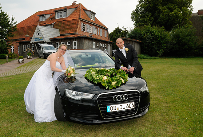 Eine Auswahl Unterschiedlichster Hochzeitsautos