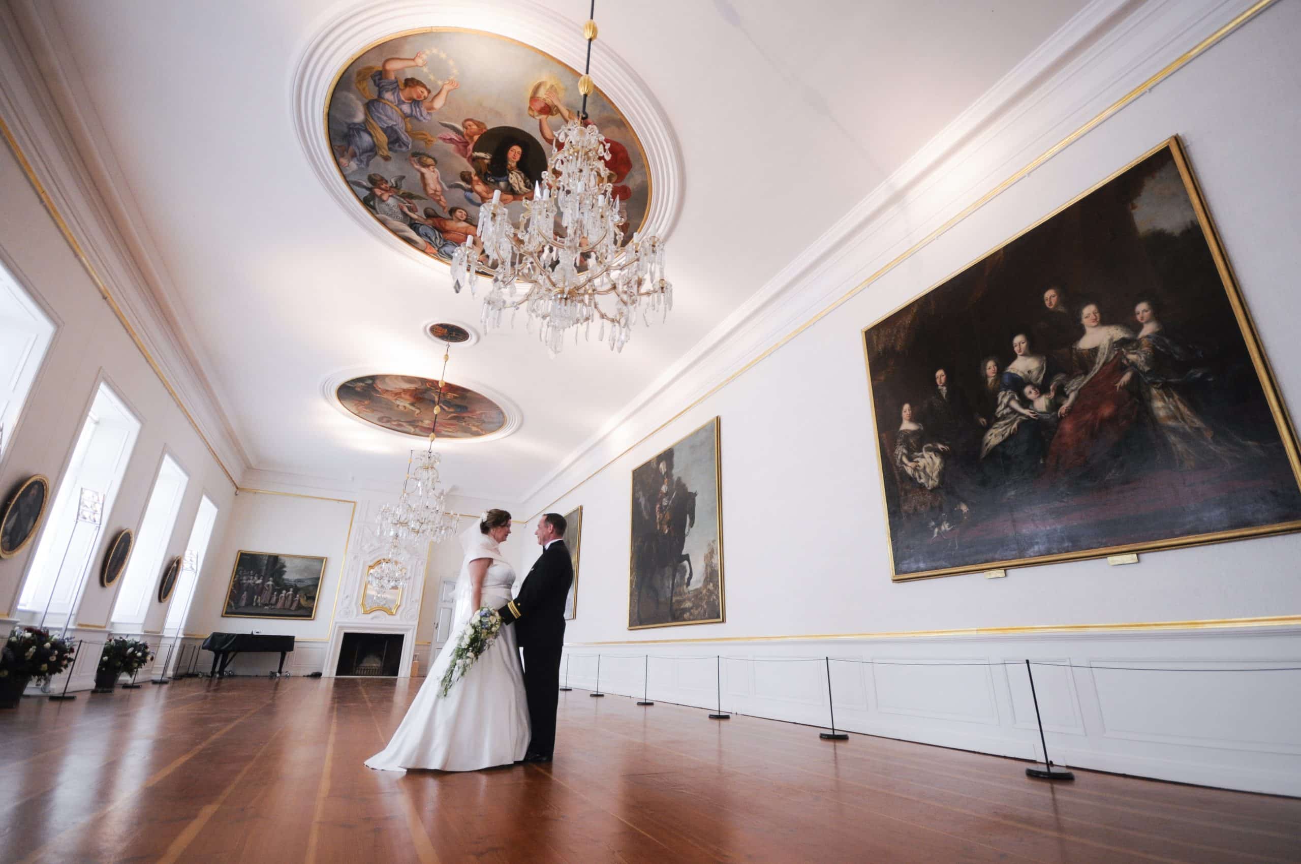 Hochzeitsfoto Trauung Schloss Eutin
